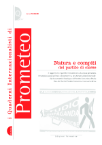 Natura e compiti del partito di classe